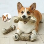 Pets Chew Toy Cotton Rope Tennis Dumbbell Rubbertoy Ball Medium Large Dog Interactive Toy Animal Playing Supplies - Image 5