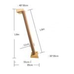 Solid Wood Large Cat Climbing Frame Cat Litter Cat Tree One Cat Shelf - Image 8