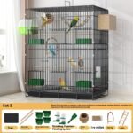 Home Fashion Personality Double Layer New Bird Cage - Image 3