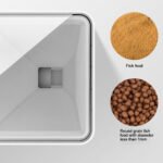 Pet Feeding Fish Food Dispenser Digital Automatic Fish Feeder LED Aquarium Digital Fish Tank - Image 3