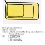 Pet Absorbent Towel Multi-size High Quality Pet Bath Towel - Image 3
