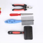 Pet Products Cat And Dog Comb Nail Clippers 4-piece Set - Image 3