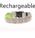 LED Dog Collar Safety Adjustable Nylon Leopard Pet Collar - Image 7