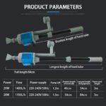 Fish Tank Gravel Cleaner - Aquarium Sand Electric Vacuum - Image 3