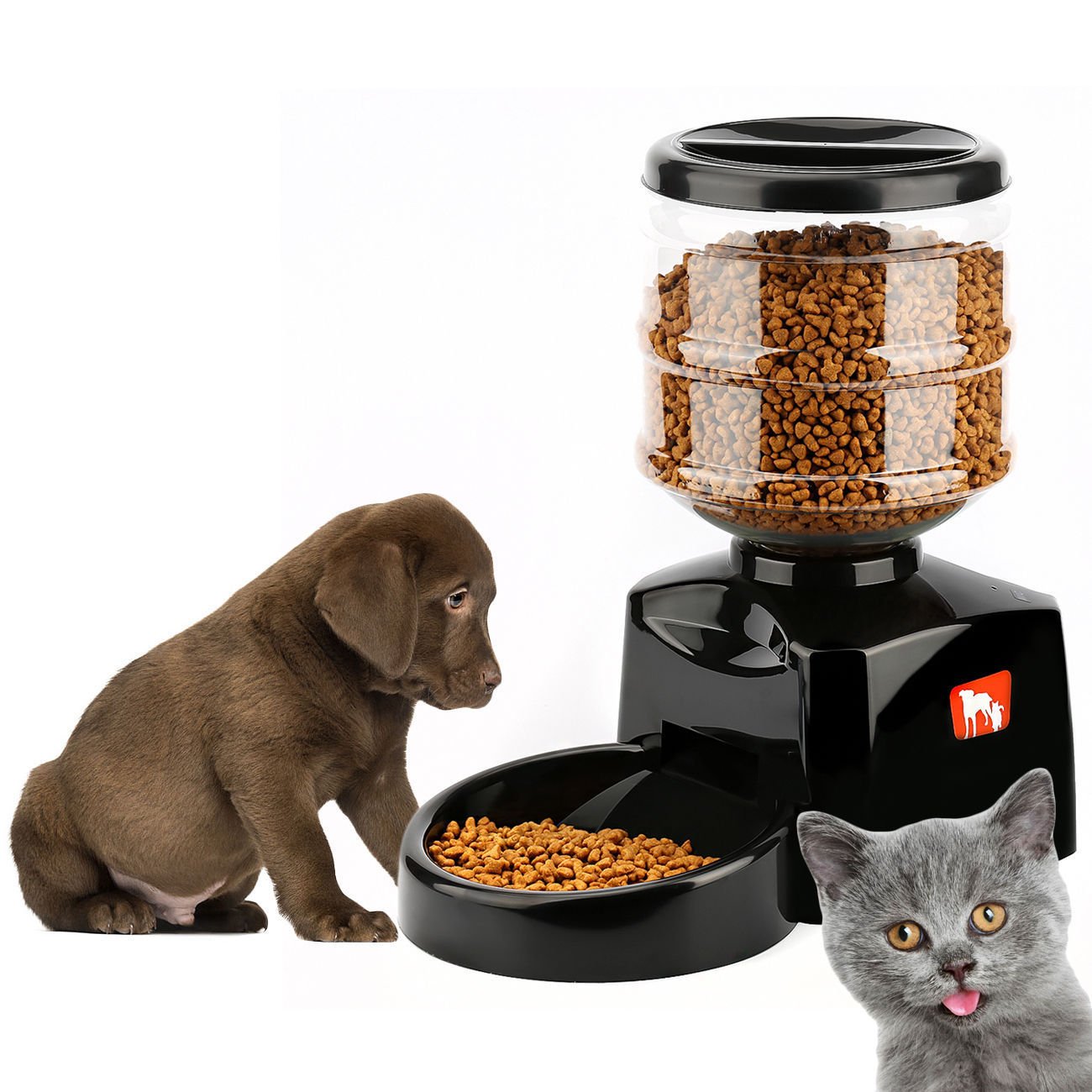 17feb383-eb5e-4f24-bcef-498eba26ac6a.jpg Timing Intelligent Automatic Feeder Snack Pet Supplies - Image 1