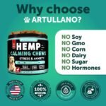 Hemp Calming Chews For Dogs Dog Anxiety Relief  Health And Wellness Supplements - Image 2