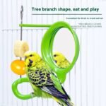 Parrot Plastic Solid Color Cute Feeder - Image 3