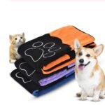 Pet absorbent towel bath towel