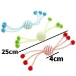 Cat Toy Self Hi Cats Sticks Cat Toys Interactive Ropes Ball Toys For Cats Teasing Bite-resistant Wool Ball Pet Products - Image 2