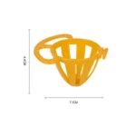 Parrot Plastic Solid Color Cute Feeder - Image 5