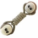 Pets Chew Toy Cotton Rope Tennis Dumbbell Rubbertoy Ball Medium Large Dog Interactive Toy Animal Playing Supplies - Image 10