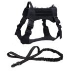 Tactical training large dog chest harness