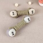 Pets Chew Toy Cotton Rope Tennis Dumbbell Rubbertoy Ball Medium Large Dog Interactive Toy Animal Playing Supplies - Image 4