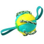 Interactive Dog Football Soccer Ball With Tabs Inflated Training Toy Outdoor Border Collie Balls Pet Products - Image 7