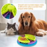 Pet Slow Food Bowl Anti Choking Cat Bowl,3in1 Interactive Dog Feeder Puzzle, Lick Mat & Slow Feeder BowlMental Stimulation Toy For Medium & Large Dogs - Image 6