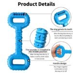 Dog Bones For Aggressive Chewers, Dog Chews Toys Long Lasting, Interactive Dog Bone Toys With Pull Band, Dog Teething Toy - Image 6