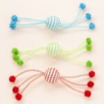 Cat Toy Self Hi Cats Sticks Cat Toys Interactive Ropes Ball Toys For Cats Teasing Bite-resistant Wool Ball Pet Products - Image 5