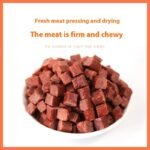 Dog Snacks Dried Beef Cubes Wholesale Pet Snacks Chicken Grain Dog Training Reward Teddy Meat Cube Manufacturer - Image 2