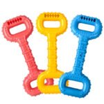 Dog Bones For Aggressive Chewers, Dog Chews Toys Long Lasting, Interactive Dog Bone Toys With Pull Band, Dog Teething Toy - Image 10