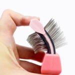 Pet Self Cleaning Hair Brush Cleaning Pets Supplies Cat Double Sided Soft Comb - Image 2