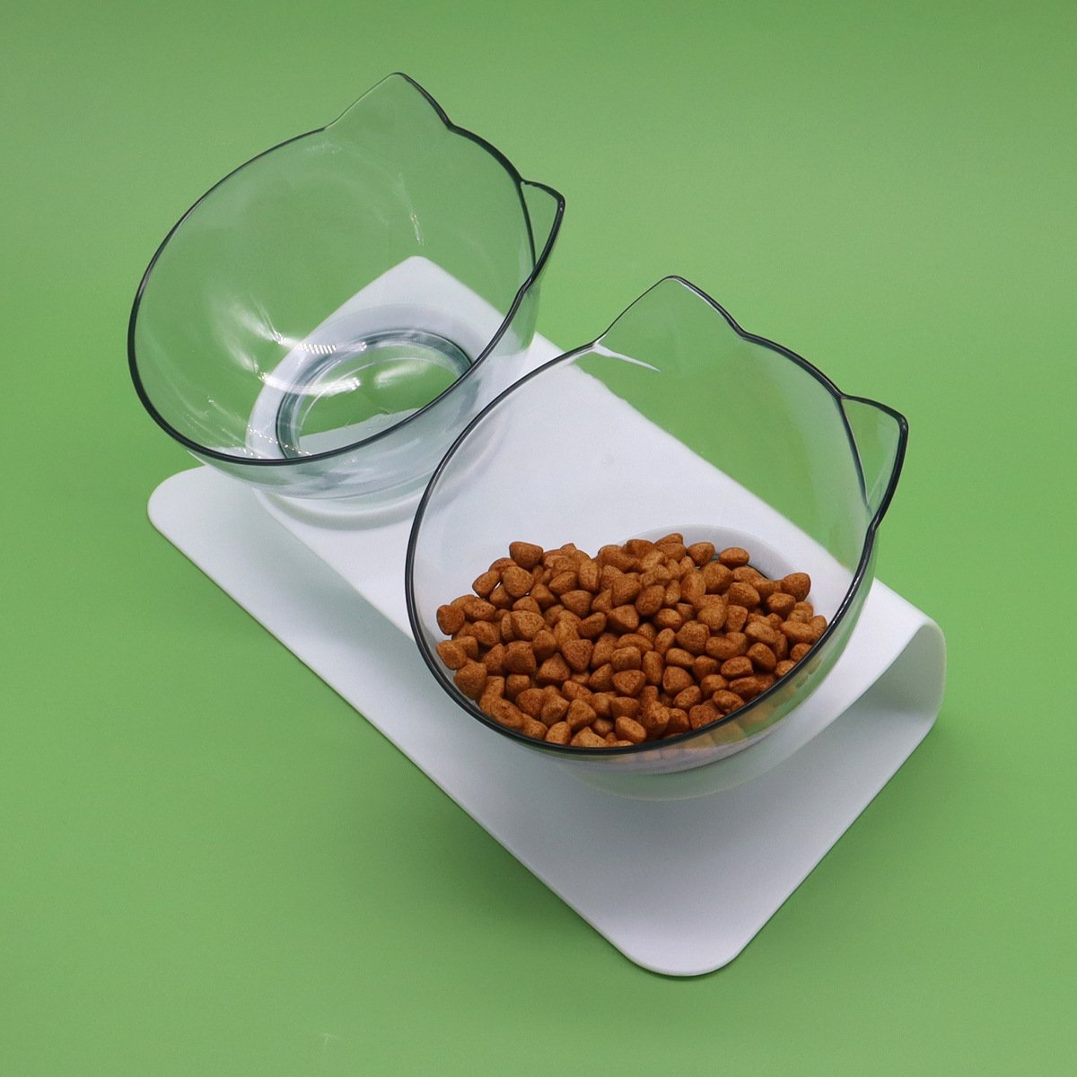 9bc1ceea-3e7b-4faa-93bb-b82849ecb3b1.jpg Kitten Bowl Pet Cervical Support Feeding Food Basin - Image 1