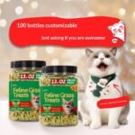 Cat Grass Biscuits Snacks And Pet Health Supplements
