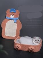 Cat Litter Cat Scratching Board One Piece Vertical Sword Hemp Rope Toy Cat Shelf - Image 5