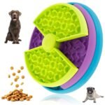 Pet Slow Food Bowl Anti Choking Cat Bowl,3in1 Interactive Dog Feeder Puzzle, Lick Mat & Slow Feeder BowlMental Stimulation Toy For Medium & Large Dogs - Image 2