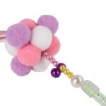 Pet Toys Korean Fur Ball Candy Color Cat Tease Interactive Toy Cat Supplies Cat Tease Stick - Image 5