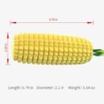 PROKEl Dog Chew Toys Corn Stick Toy For Smal  MediumLarge Breed 5.8   Squeak Corn Stick Ropetoy - Image 4