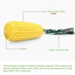 PROKEl Dog Chew Toys Corn Stick Toy For Smal  MediumLarge Breed 5.8   Squeak Corn Stick Ropetoy - Image 8
