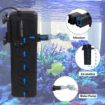 4 In 1 Aquarium Fish Tank Filter Water Internal Purifier Filter Oxygen Wave - Image 2