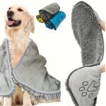 Pet Bath Towel, Specially Designed For Dogs, Quickly Absorbs Water, Cat And Dog Bath Towel - Image 3